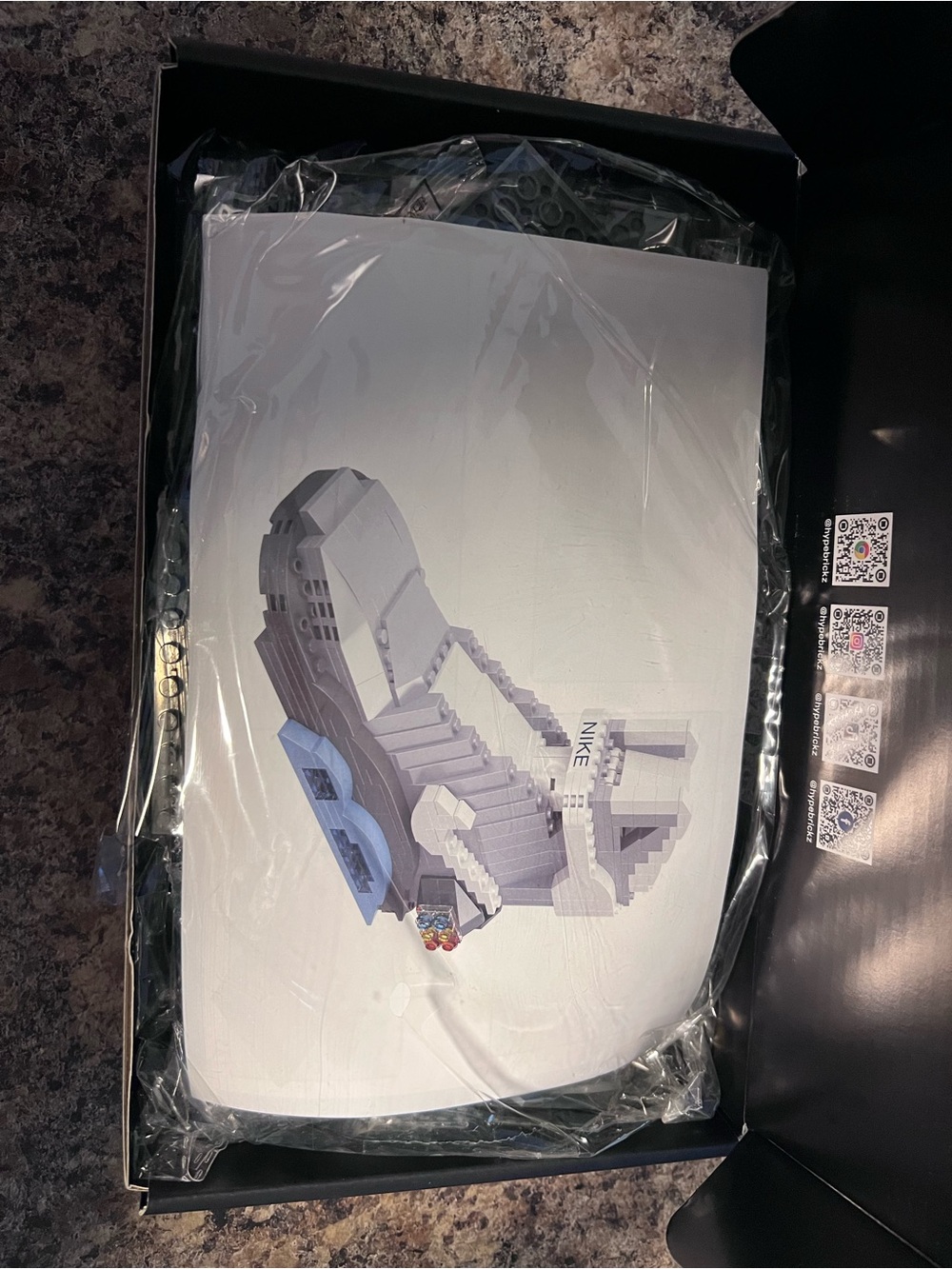 Hype Brick Large Air Mag back2thefuture sneaker building kit